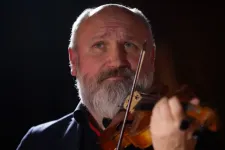 Violinist playing the violin 